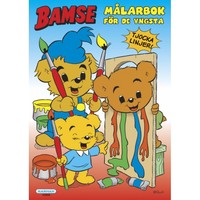 Bamse - Målarbok för de yngsta