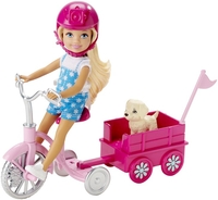 Barbie, Valpäventyret, Chelsea med trehjuling och valp
