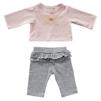 byASTRUP - Dockkläder - Pants & Blouse Butterfly 46-50 cm