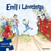 Emil i Lönneberga, Bok med 5 pussel