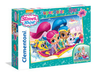 Golvpussel Shimmer 6 Shine, 40 bitar, Clementoni