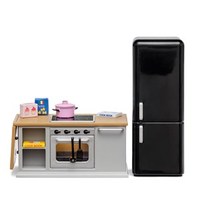 LUNDBY Accessories Spis och Kyl Dockhus Möbelset 4+ år