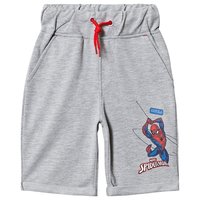 Marvel Spider-Man Spiderman Shorts Grey Melange/Racing Röd 116 cm (5-6 år)