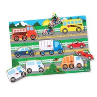 Melissa & Doug - Knoppussel Fordon